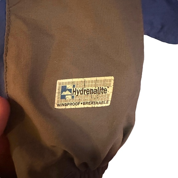 Men's Vintage Y2K The North Face Blue Gray Mesh Lined Hydrenalite Jacket Large - Picture 9 of 10